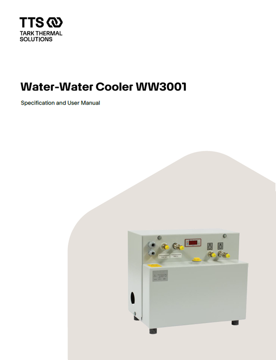 WW3001 user manual cover