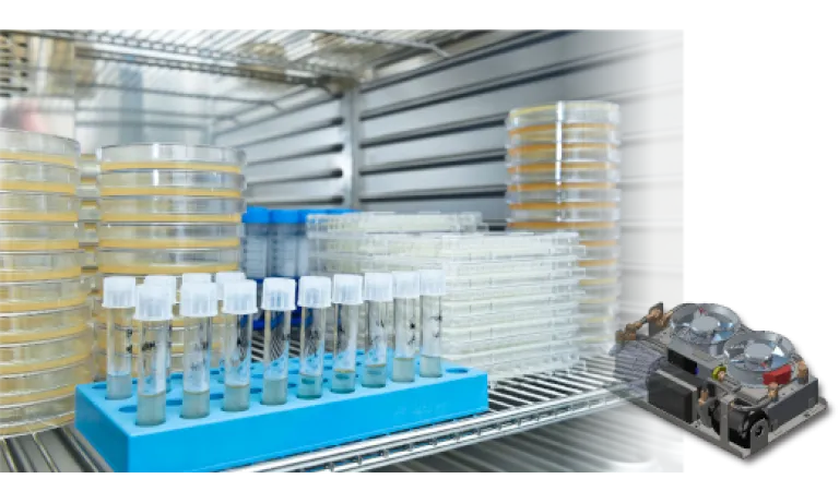 Custom LCS Sample Storage Compartments