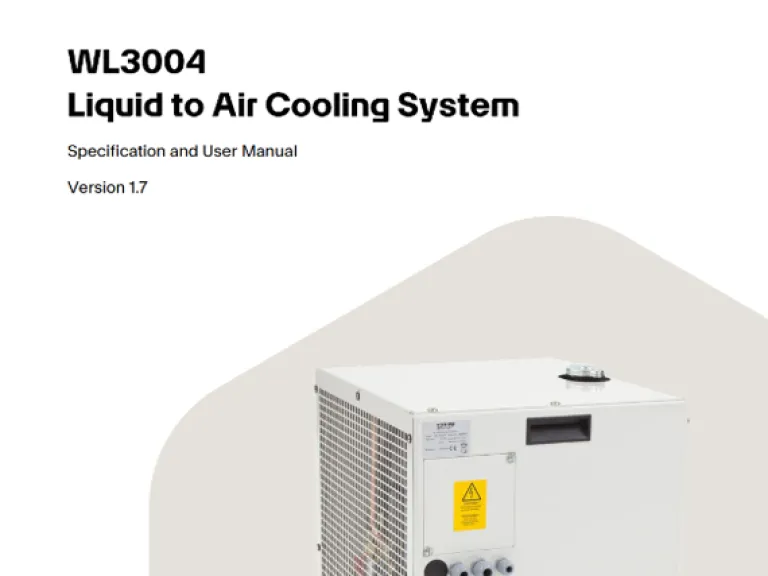 WL3004 user manual cover